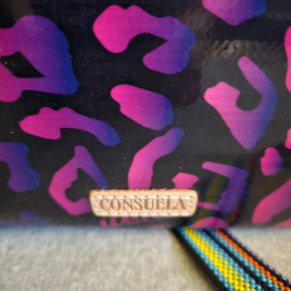 Consuela Pebbles Downtown Crossbody – Retired Neon Leopard Print (NEW!) - Picture 4 of 5